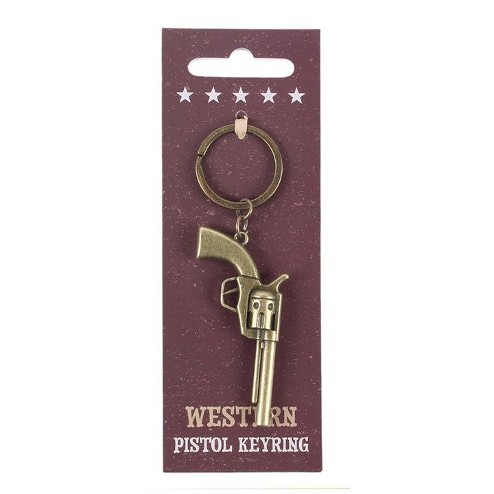 Western Pistol Keyring, image 3 of 5