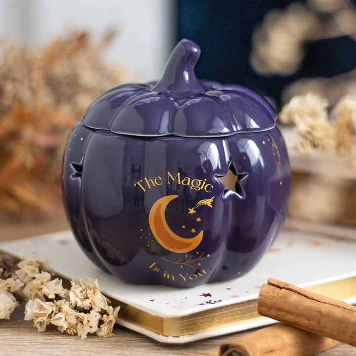 The Magic Is in You Pumpkin Oil Burner, image 1 of 6