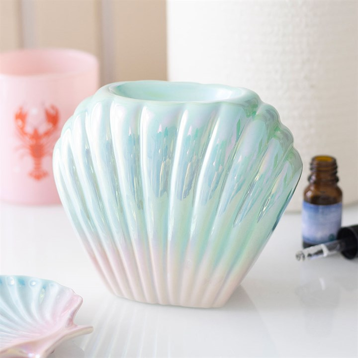 Iridescent Shell Oil Burner, image 2 of 6