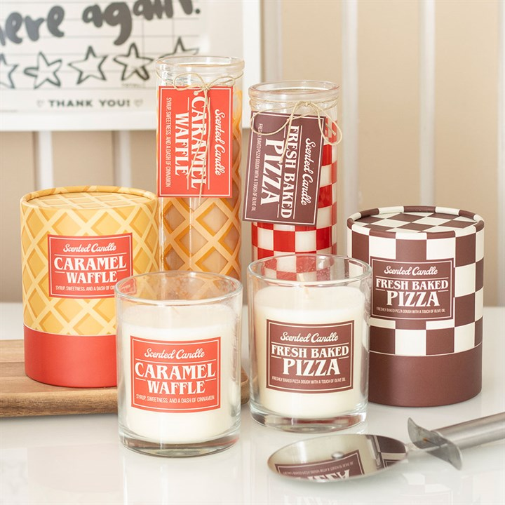 Fresh Baked Pizza Scented Candle, image 5 of 5