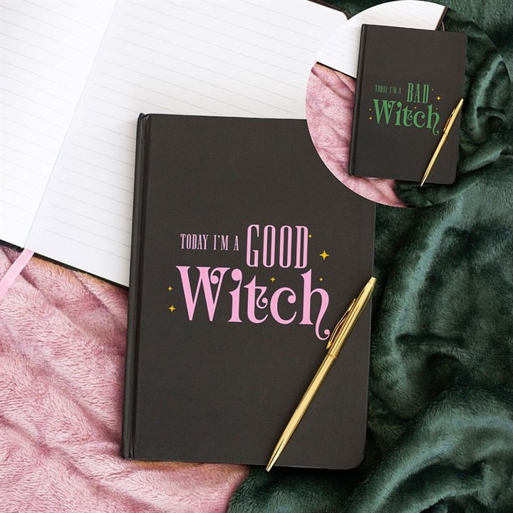 Good Witch Bad Witch A5 Reversible Notebook, image 1 of 5