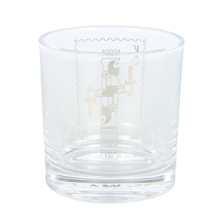 King of My Heart Drinking Glass, image 3 of 5
