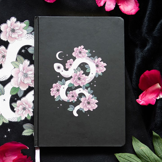 Floral Snake A5 Notebook, image 1 of 6