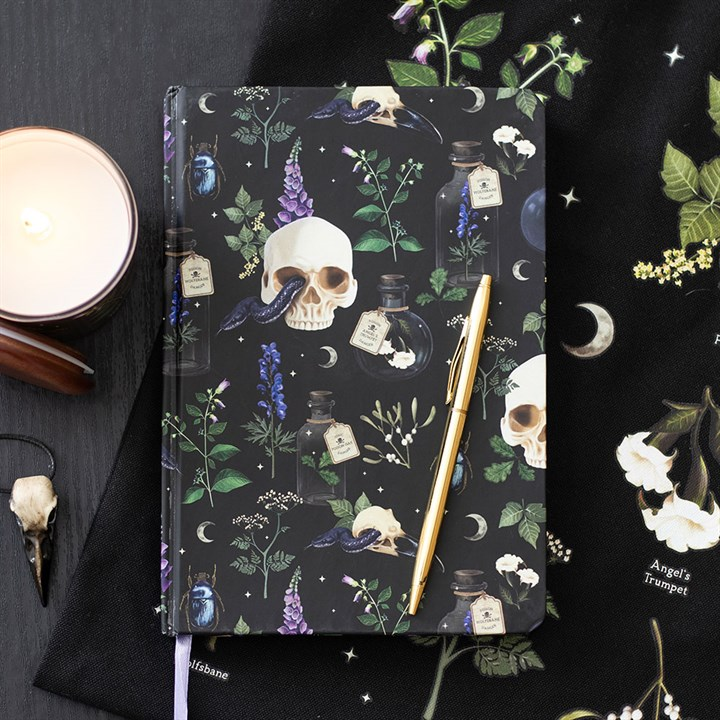 Venom & Vines Print A5 Notebook, image 1 of 5