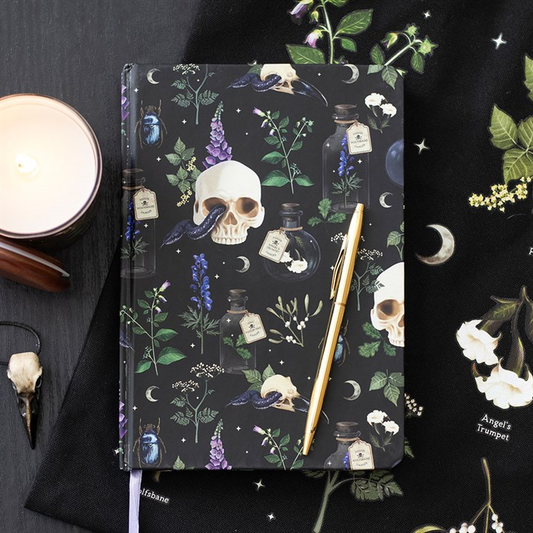 Venom & Vines Print A5 Notebook, image 1 of 5