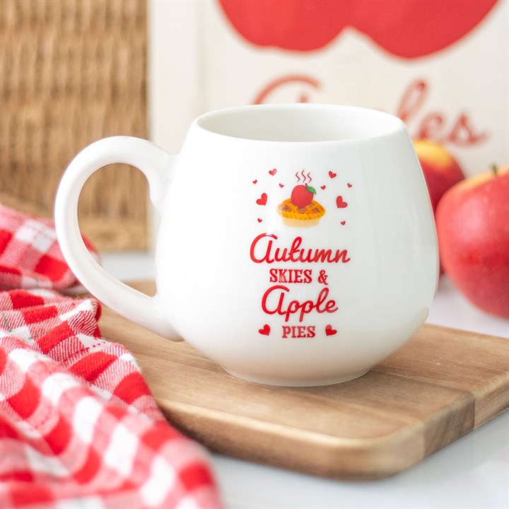 Autumn Skies & Apple Pies Rounded Mug, image 1 of 6