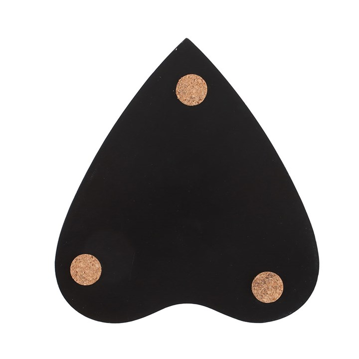 Black Talking Board Planchette Coaster Set, image 5 of 6