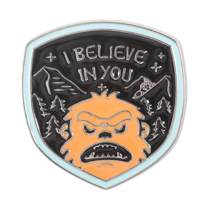 Bigfoot Enamel Pin Badge, image 4 of 6