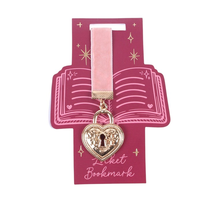 Lock and Key Ribbon Bookmark, image 3 of 6