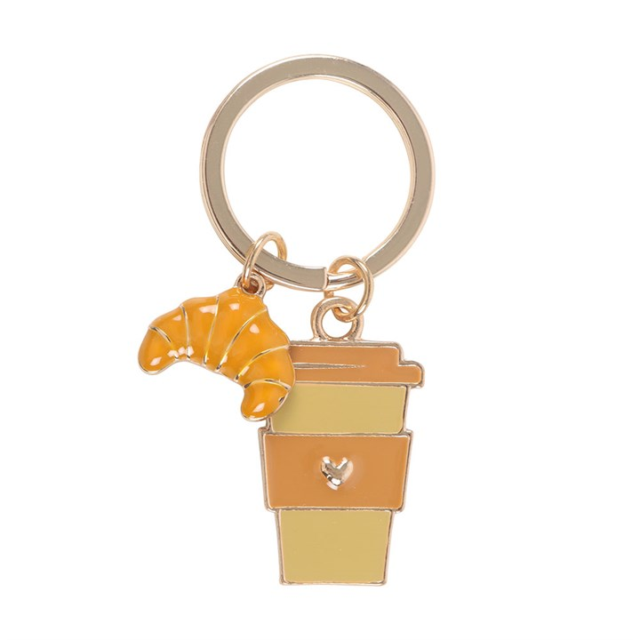 Coffee and a Friend Keyring, image 4 of 5