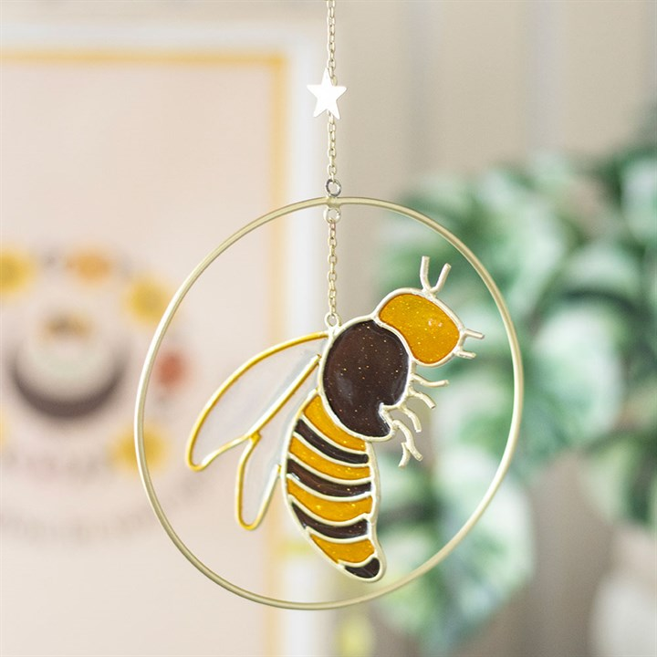 Bee Radiant Bee Suncatcher, image 1 of 4