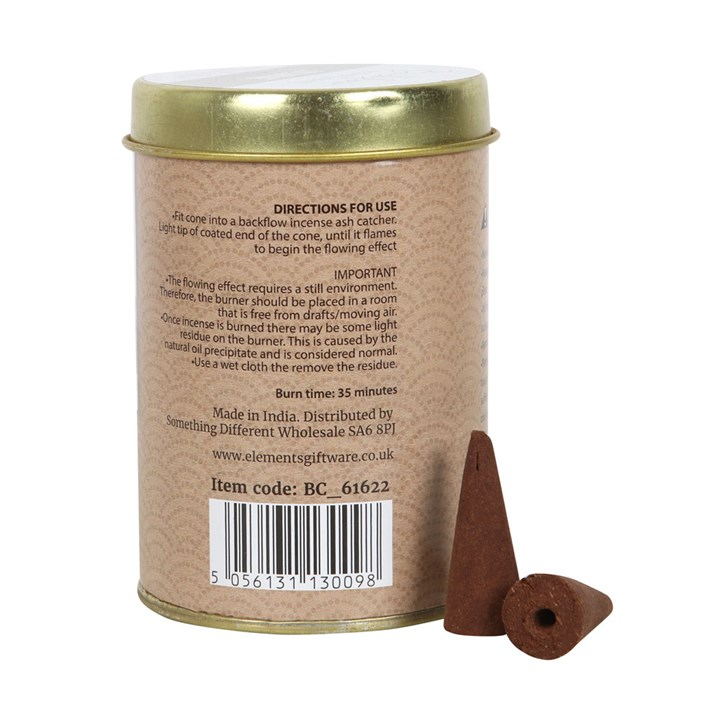 6 Tins of  Elements Jasmine Jumbo Backflow Cones, image 3 of 5