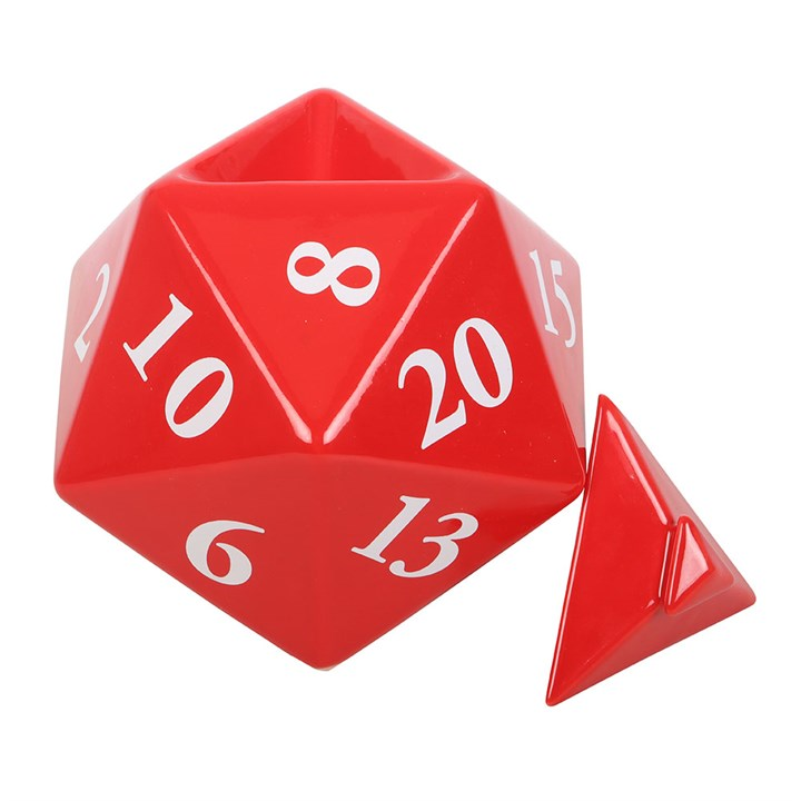 D20 Gaming Dice Shaped Oil Burner, image 5 of 6