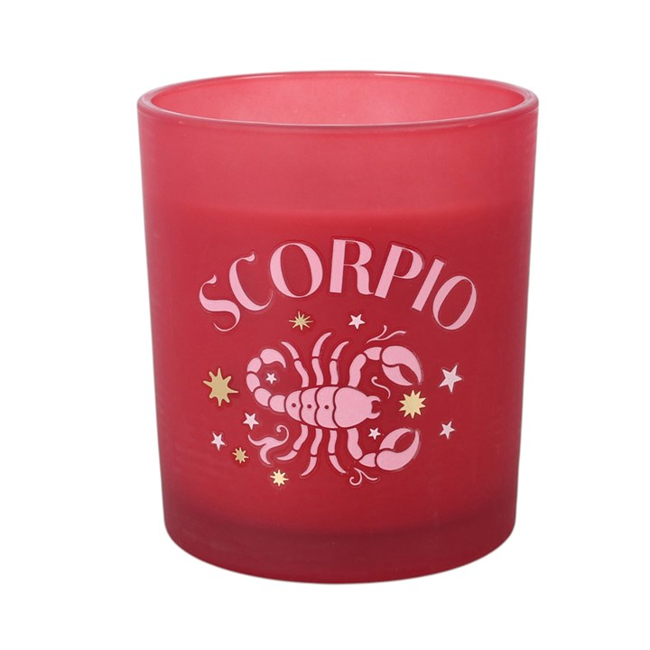 Zodiac Zest Scorpio Candy Apple Candle, image 4 of 5