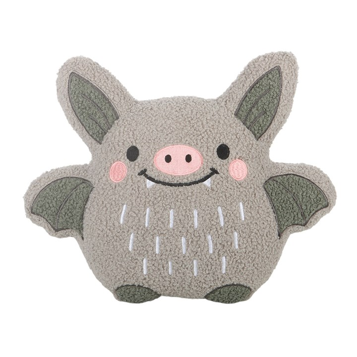 Cute Bat Boucle Cushion, image 3 of 5