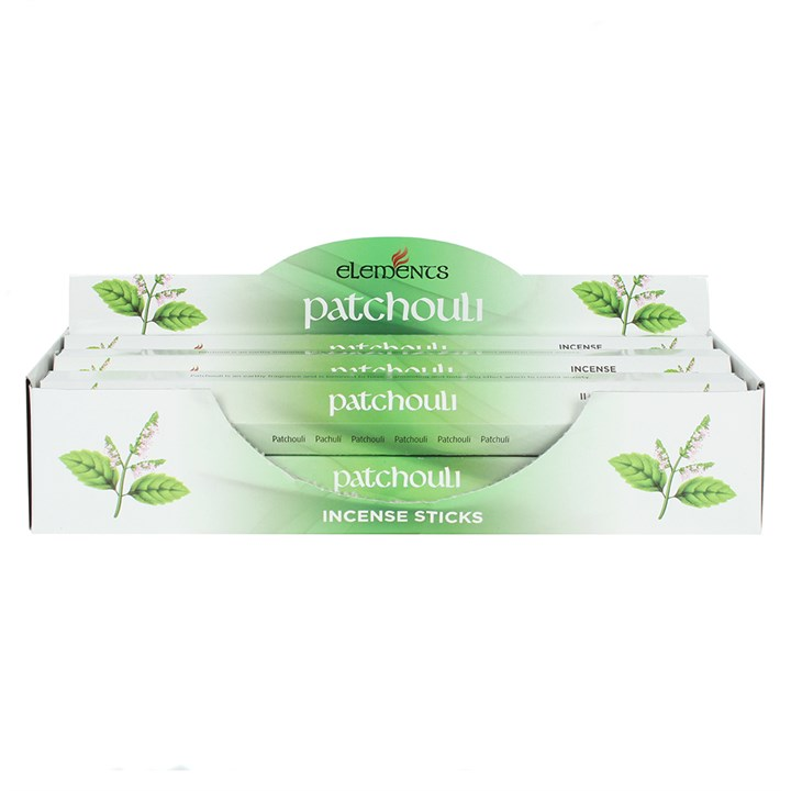 Set of 6 Packets of Elements Patchouli Incense Sticks, image 1 of 2