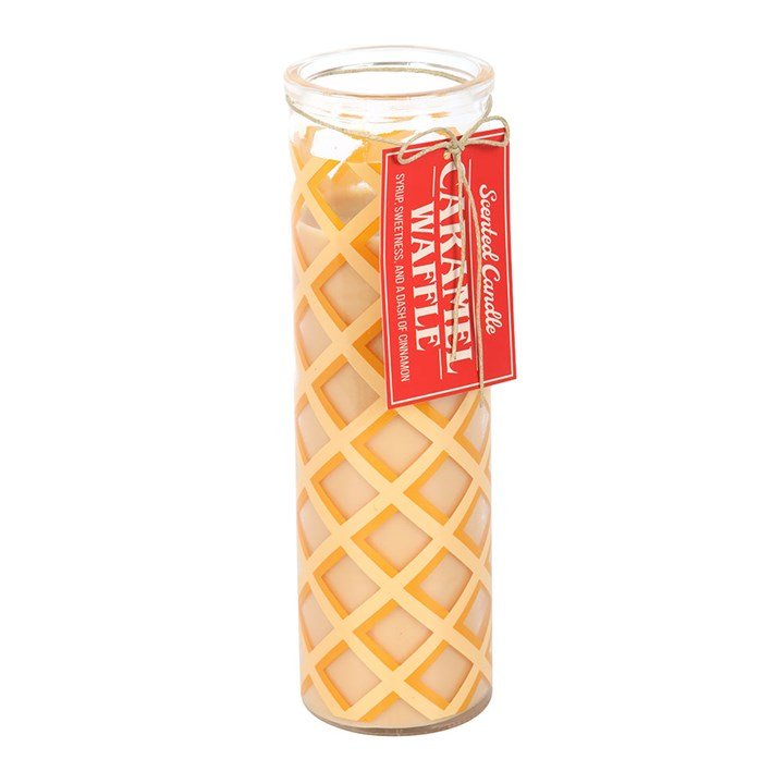 Caramel Waffle Scented Tube Candle, image 2 of 5
