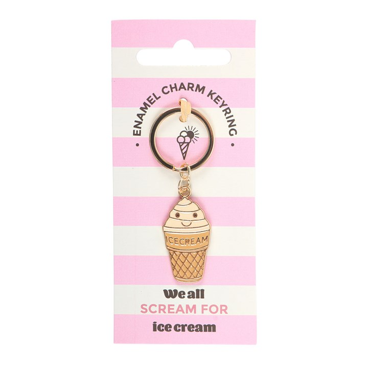 Ice Cream Cone Keyring, image 3 of 5