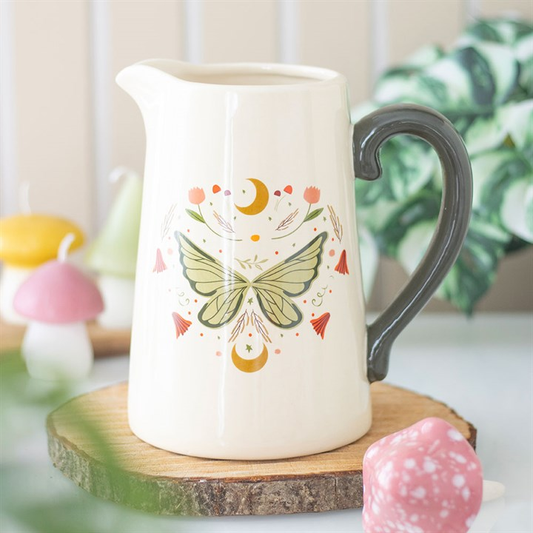 Fairy Wing Ceramic Flower Jug, image 1 of 5