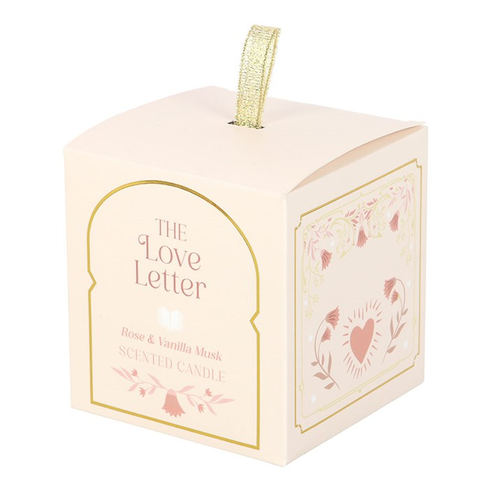 The Love Letter Rose & Vanilla Musk Candle, image 4 of 5
