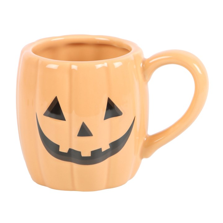 Jack-o'-Lantern Pumpkin Shaped Mug, image 2 of 6
