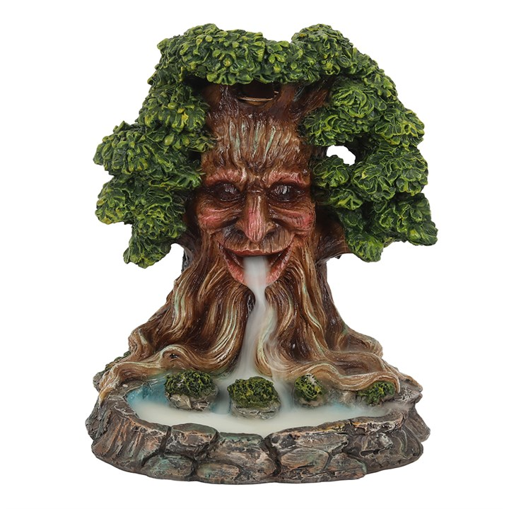 Tree Man Pond Backflow Incense Burner, image 1 of 3