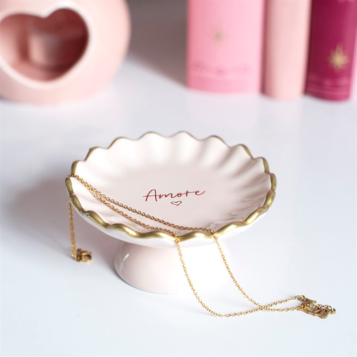 Amore Pedestal Trinket Dish, image 1 of 6