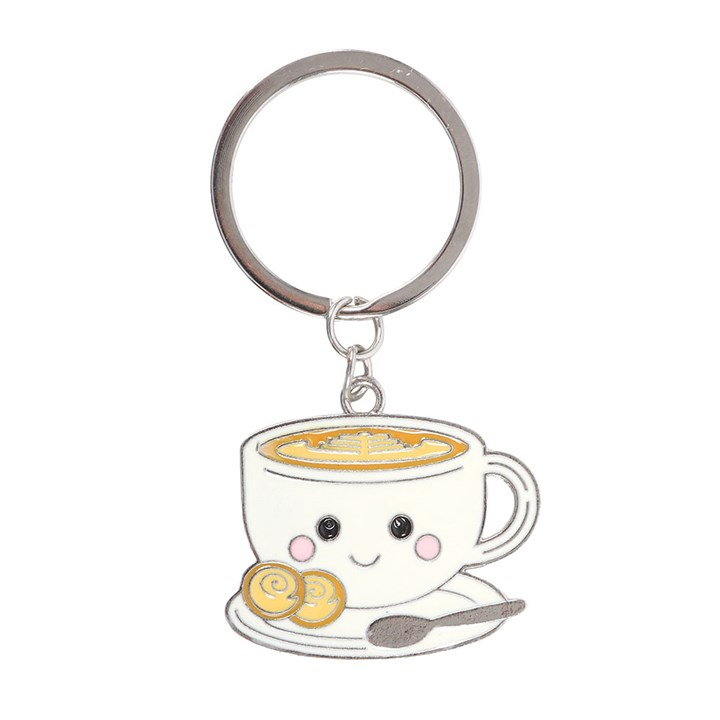 Kawaii Latte Keyring, image 4 of 6