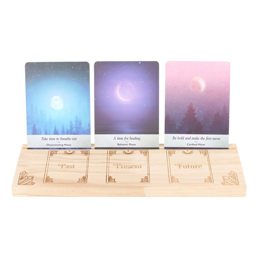 Natural Past Present Future Tarot Card Stand, image 1 of 6