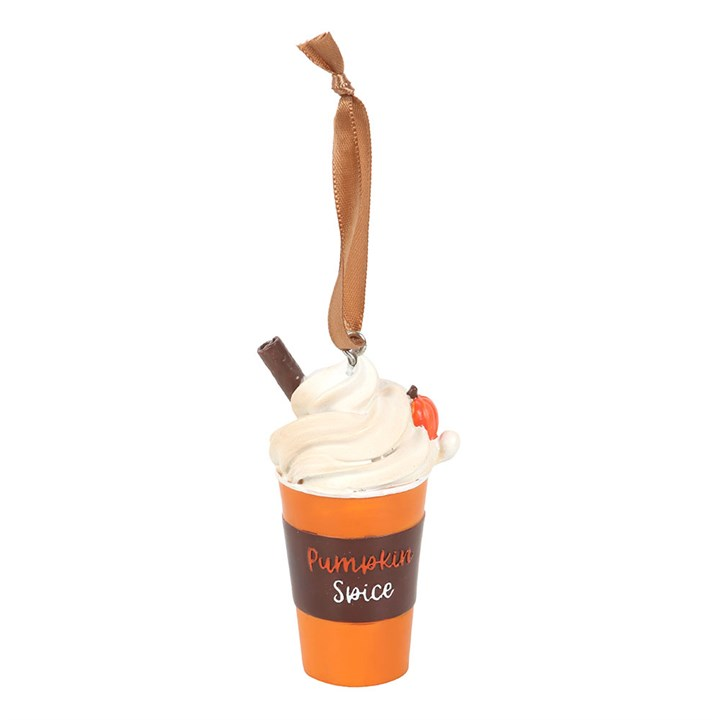 Pumpkin Spice Latte Hanging Ornament, image 2 of 5