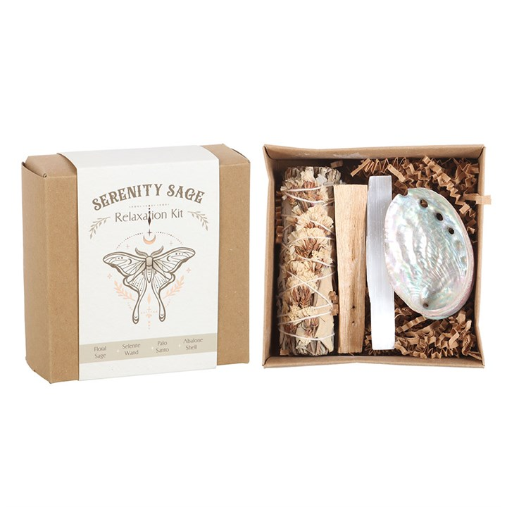Serenity Sage Relaxation Smudge Kit, image 2 of 5
