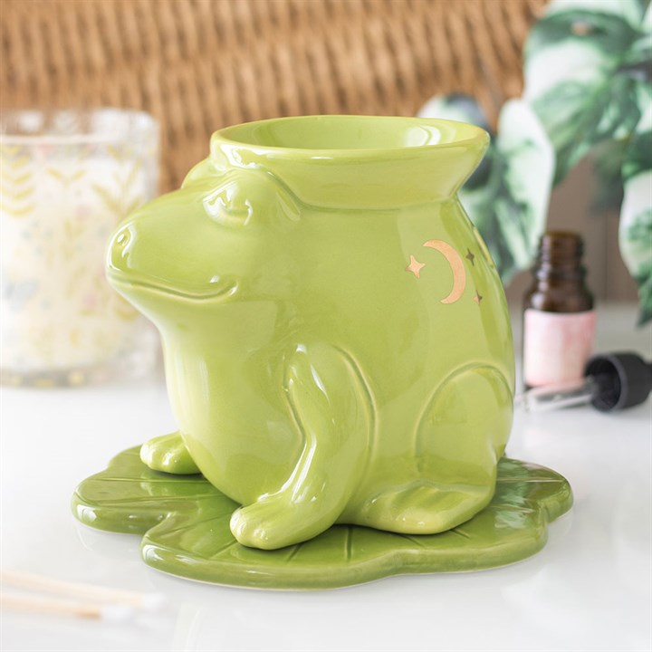 Luna Frog Shaped Oil Burner, image 1 of 7