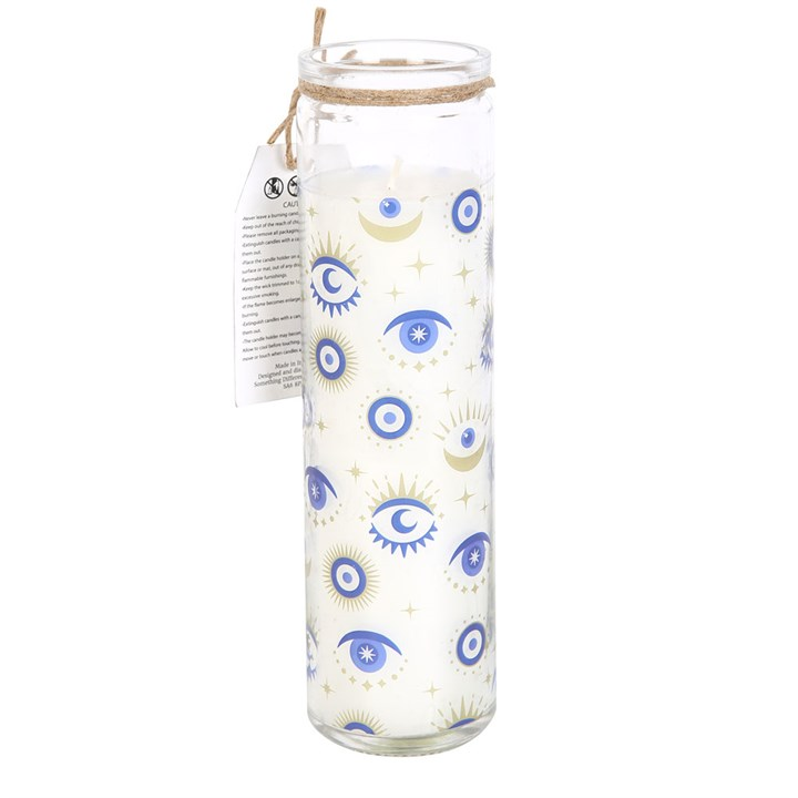 All Seeing Eye White Sage Tube Candle, image 2 of 3