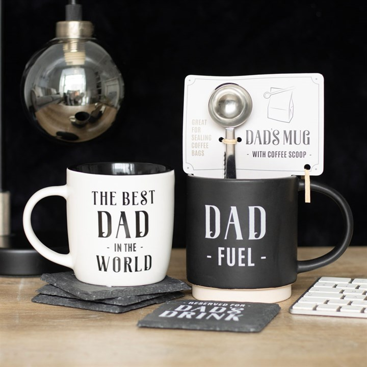 Dad Fuel Mug and Coffee Scoop Clip, image 6 of 6