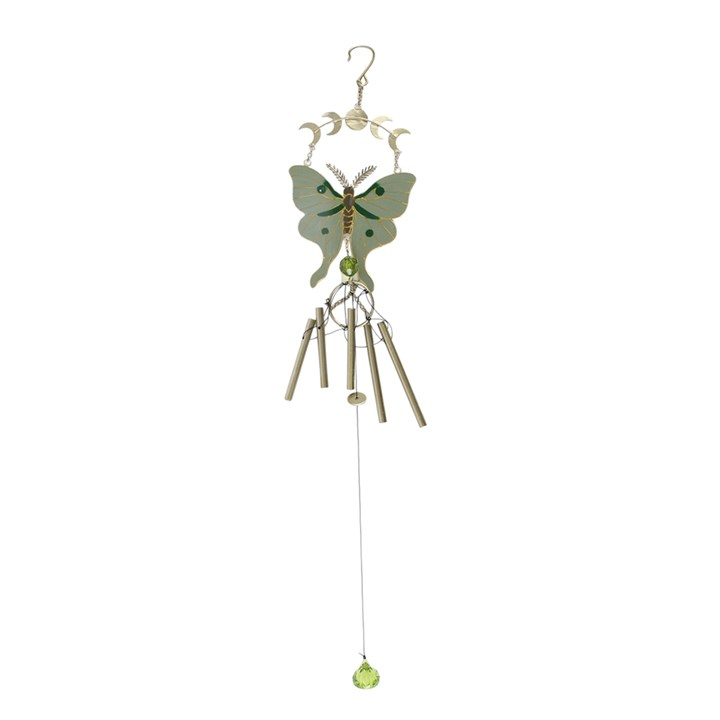 Moonphase Moth Windchime, image 3 of 4