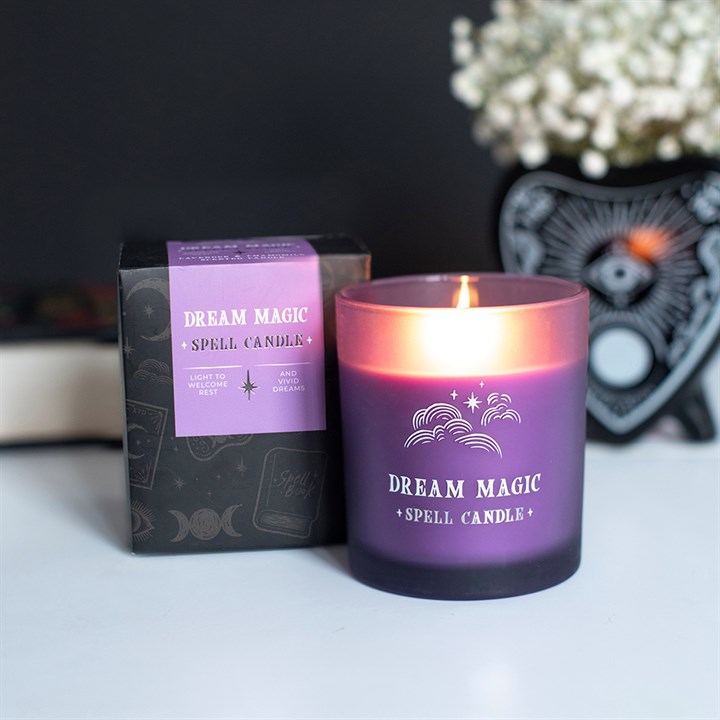 Dream Magic Lavender & Chamomile Scented Candle, image 2 of 6
