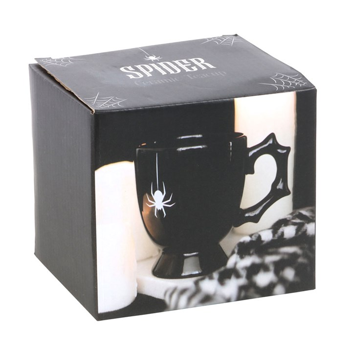 Black Spider Teacup, image 5 of 6