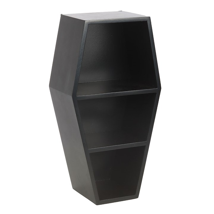 Small Black Coffin Shelf, image 3 of 5
