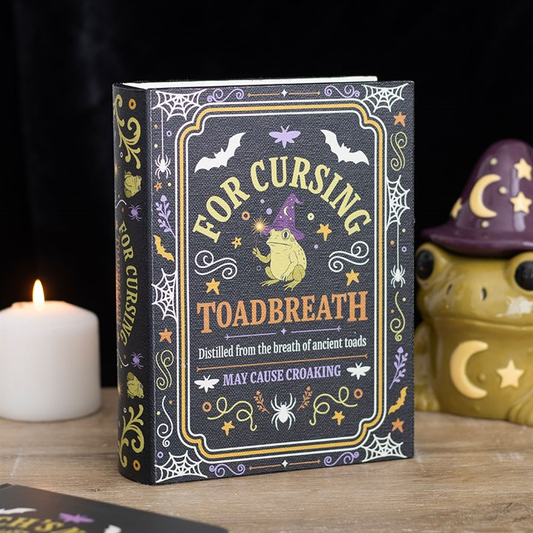Toadbreath Spell Book Shaped Storage Box, image 1 of 5