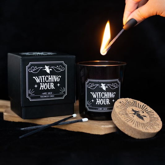 Witching Hour White Sage Candle, image 1 of 6