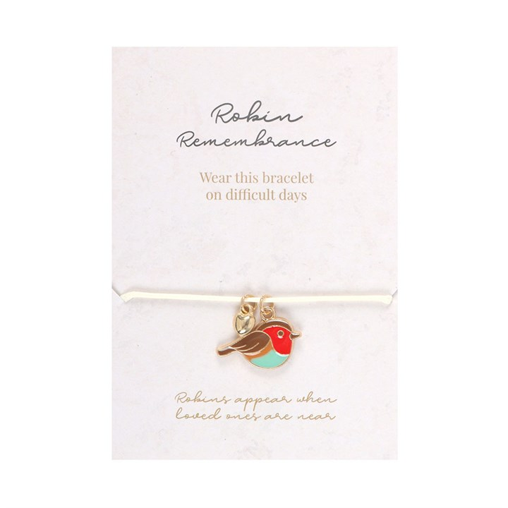Robin Remembrance Charm Bracelet, image 4 of 6