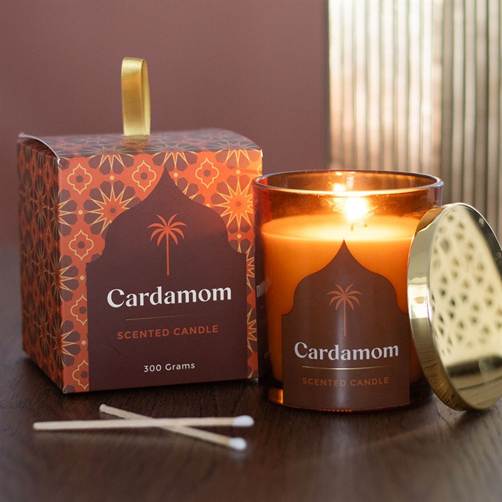 Arabian Nights Cardamom Scented Candle, image 1 of 6