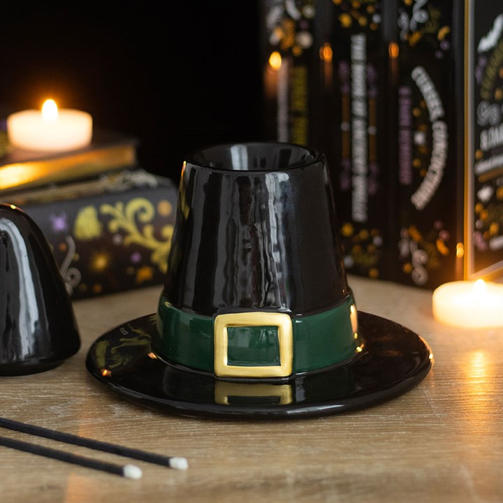 Black Witch Hat Oil Burner, image 3 of 7