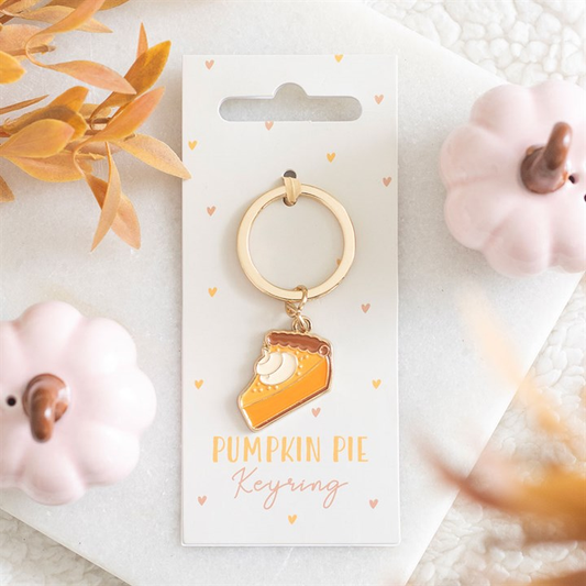 Pumpkin Pie Keyring, image 1 of 7