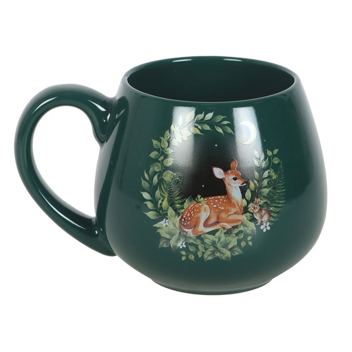Green Fawn Rounded Mug, image 2 of 5