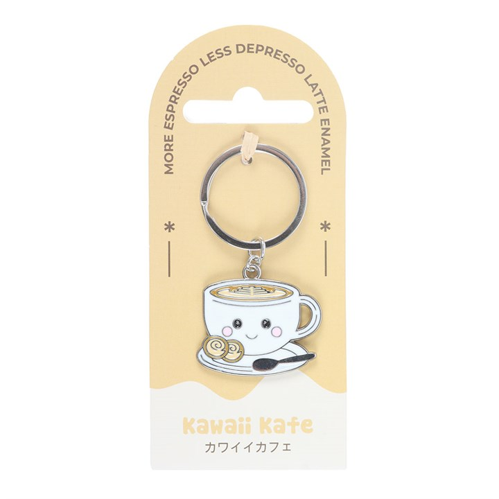 Kawaii Latte Keyring, image 3 of 6