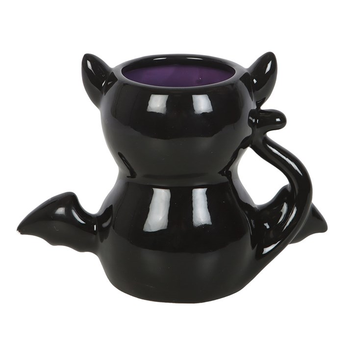Cute and Creepy Bat Cat Mug, image 4 of 5