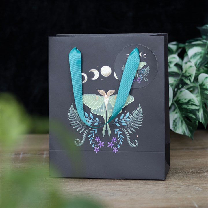23cm Medium Luna Moth Gift Bag, image 1 of 5