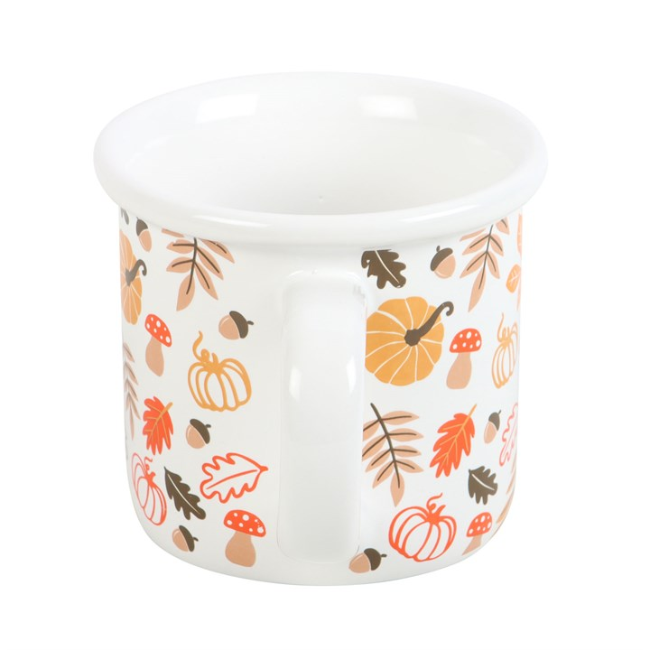 Autumn Leaves and Pumpkins Mug, image 3 of 6