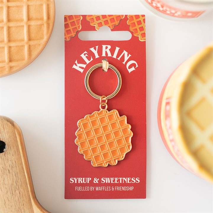 Waffle Keyring, image 1 of 5
